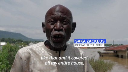 Massive floods destroy hundreds of homes in central Nigeria