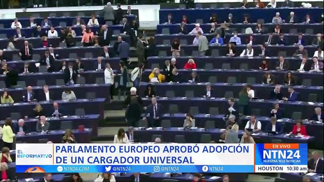 Parlamento Europeo aprueba la adopción de un cargador universal para dispositivos portátiles