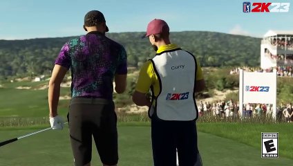 La star de la NBA Stephen Curry débarque dans le jeu PGA Tour 2K23
