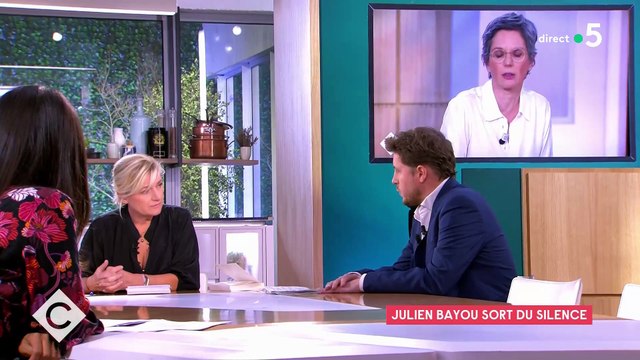 Julien Bayou parle dans C à vous sur France 5 : Je viens ici à reculons. La séquence de Sandrine Rousseau est grave.