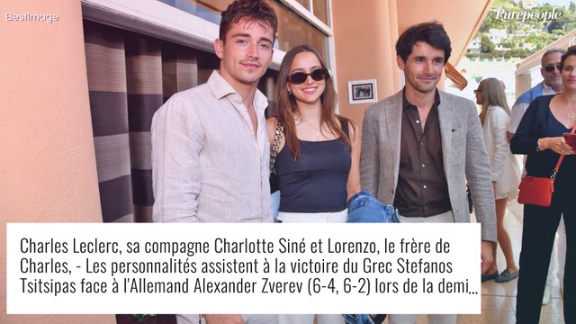 Charles Leclerc amoureux : baiser passionné avec la belle Charlotte, au milieu d'une foule de photographes