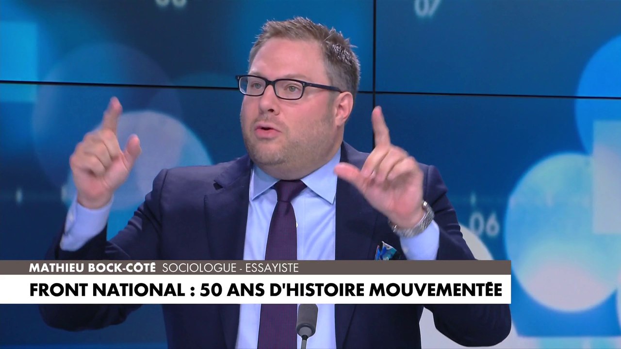 Mathieu Bock-Côté : «Très rapidement, cela devient le parti qui va politiser la question de l’immigration quand elle émerge»