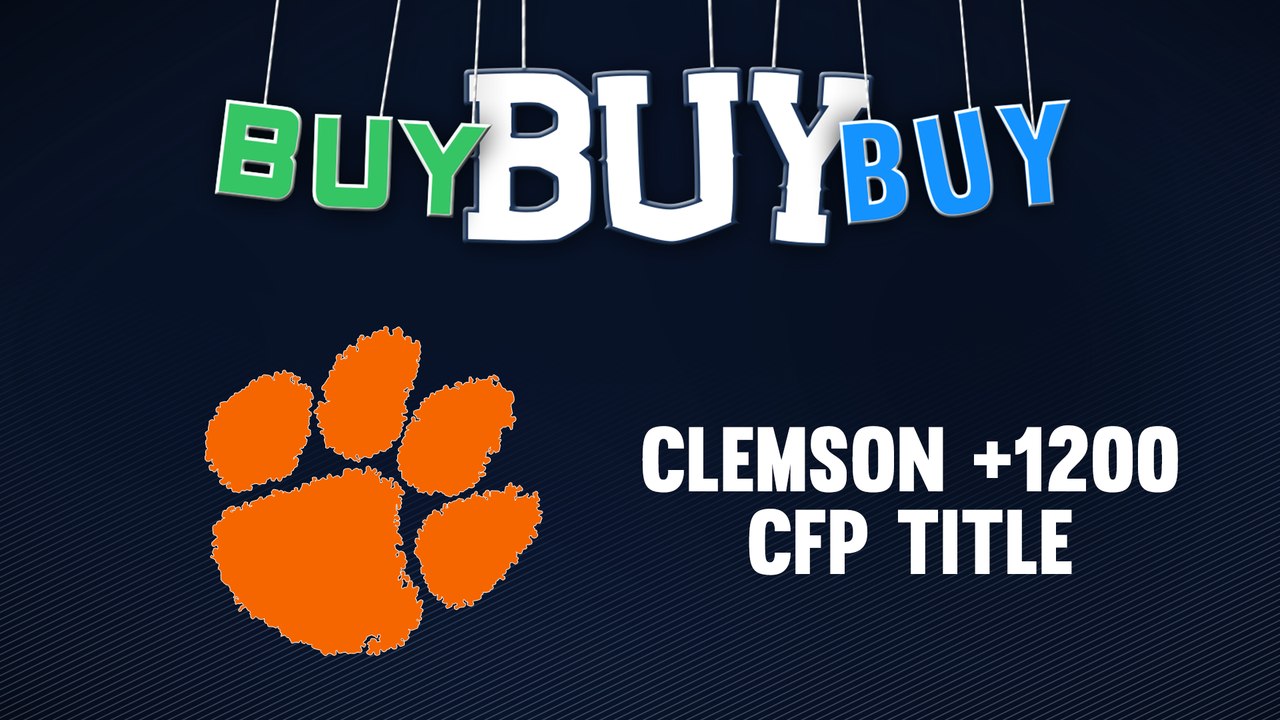 Here's Why You Should Take Clemson To Win The CFP (+1200)