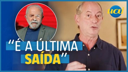 Sem citar Lula, Ciro apoia decisão do PDT de apoiar PT