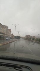 Bouira under the rain.  البويرة تحت الغيث