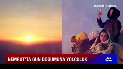 Nemrut'ta gün doğumuna yolculuk