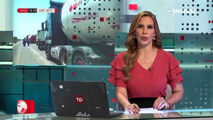 Se cumple segundo día de bloqueo en la carretera a Argentina y hay una larga fila de camiones parados