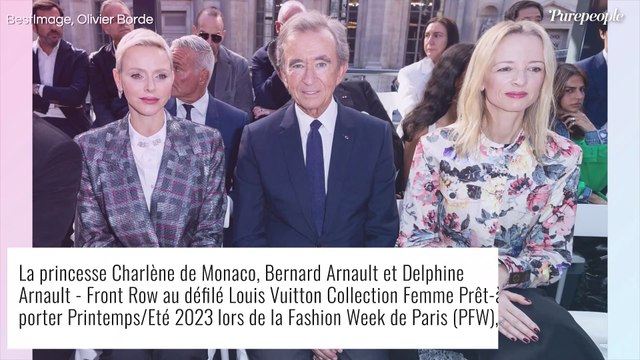 Charlene de Monaco parmi les stars : la princesse rayonne au défilé Louis Vuitton