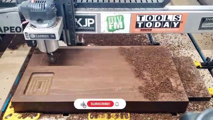 Trying Out A New Cutting Board Design [ CNC ] #subscribe #woodworking