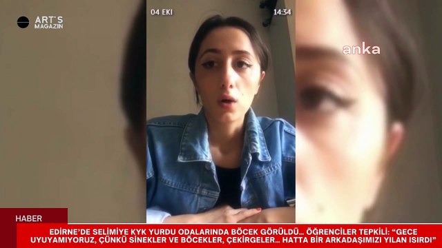 Edirne’de Selimiye KYK Yurdu Odalarında Böcek Görüldü… Öğrenciler Tepkili