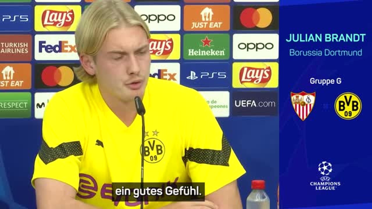 Brandt vor Sevilla: “Habe ein gutes Gefühl”