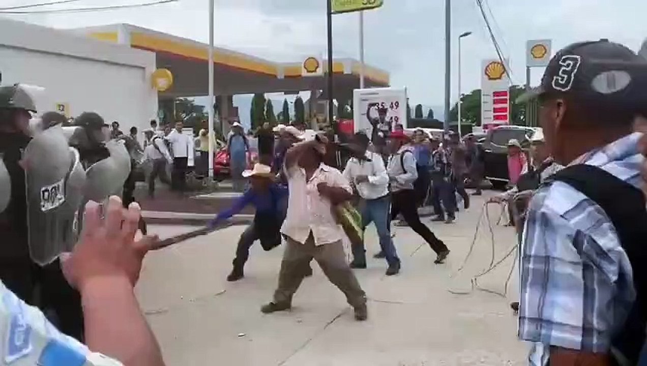 Machetes y escudos