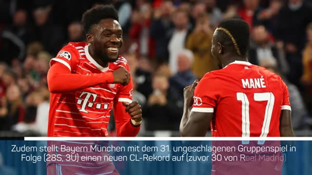 Fakten-Report: Bayern besiegt Pilsen mit 5:0
