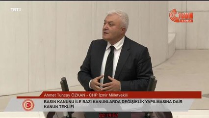 "Sansür Yasası" TBMM'de.