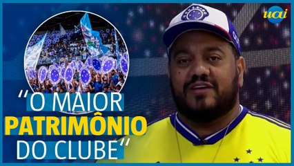 Torcida do Cruzeiro fez Hugão se apaixonar pelo clube