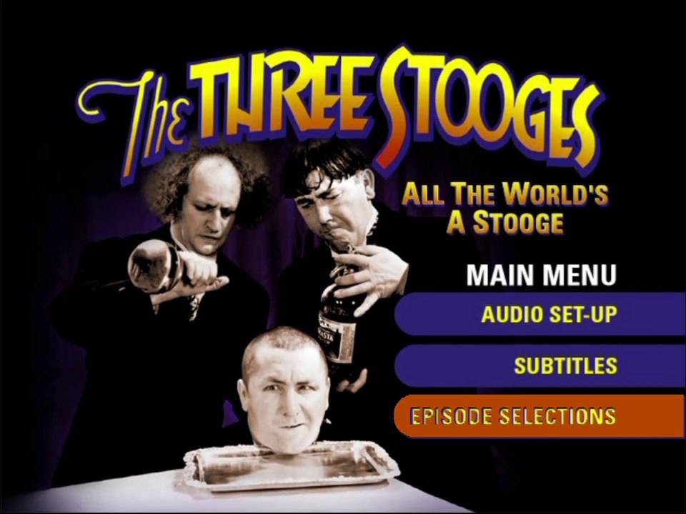 Opening to The Three Stooges: All The World's a...