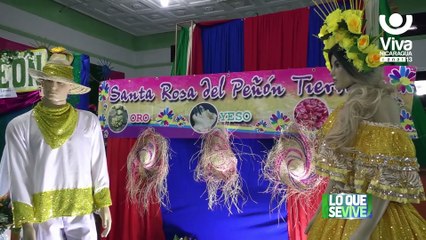 Celebran exposición de trajes folclóricos en Rivas
