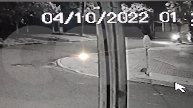 Imagens flagram ladrões assaltando ciclista no Pioneiros Catarinenses