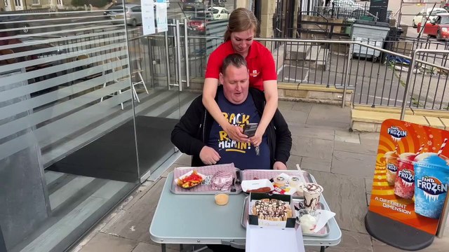 Rate My Takeaway superfan flies to Yorkshire to meet hero
