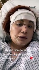 Reaparece esposa de Luis R Conriquez tras fuerte accidente