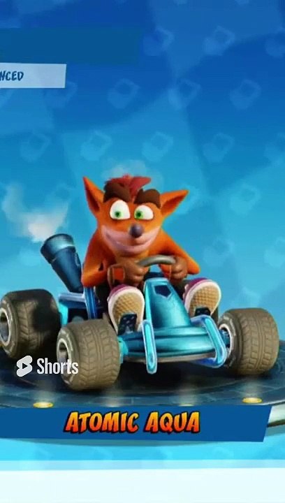 Atomic Aqua Paint Job - Crash Team Racing Nitro-Fueled