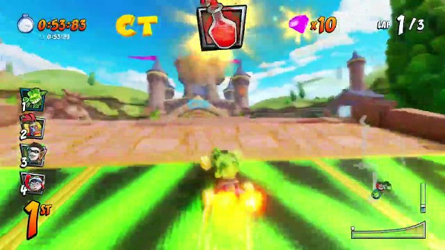 Spyro Circuit CTR Challenge Gameplay - Crash Team Racing Nitro-Fueled (Nintendo Switch)