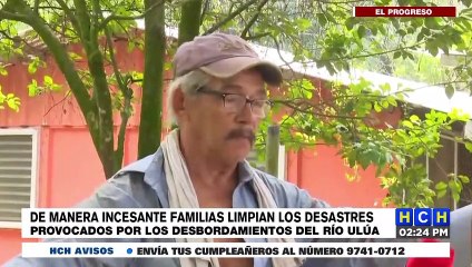 Maquinaria para remover escombros y reparación de bordos, piden en excampos bananeros de El Progreso