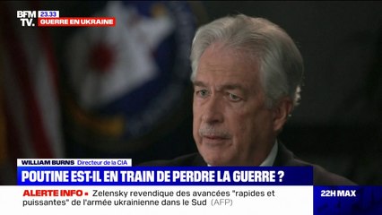 Pour le directeur de la CIA, "un Poutine qui se sent dos au mur peut être dangereux et imprudent"