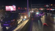 Son dakika haber... Beylikdüzü E-5 kara yolunda zincirleme trafik kazası: 4 yaralı