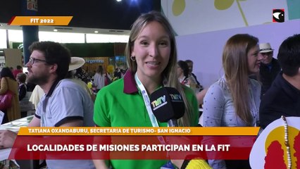Localidades de Misiones participan en la FIT 2