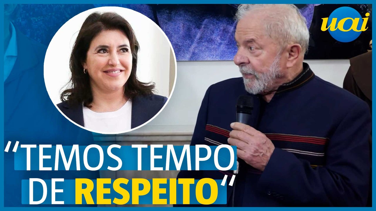 Lula confirma conversa com Simone Tebet