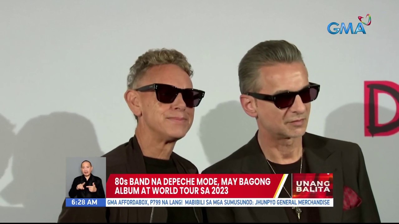 80s band na Depeche Mode, may bagong album at world tour sa 2023 | UB