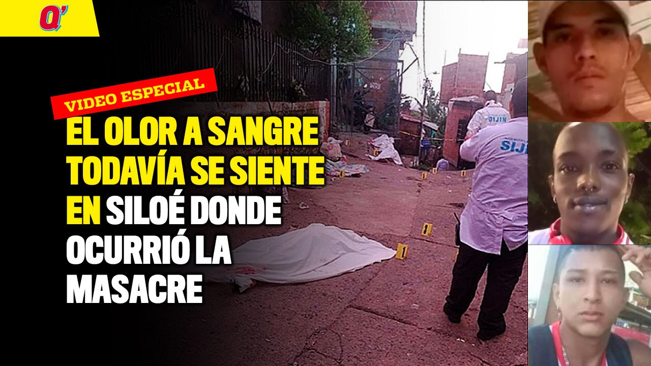 El olor a sangre todavía se siente en Siloé donde ocurrió la masacre | Qhubo Cali