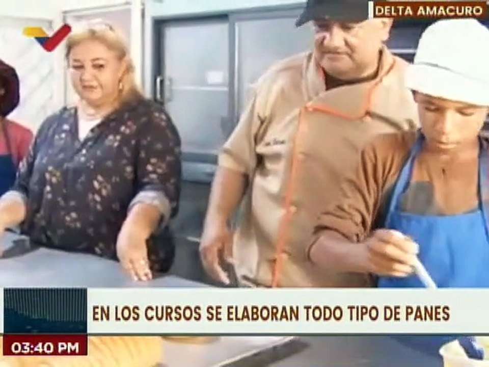 Delta Amacuro | Inces inicia curso de formación técnica productiva en panadería