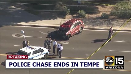 2018 Police chase ends in Tempe
