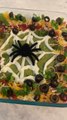 Person Cooks Spooky Halloween Themed Dish