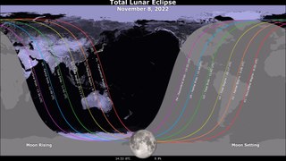 Where Will the November 8th Lunar Eclipse Be Visible