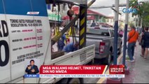 Mga sasakyanng ilegal na nakaparada sa alternatibong ruta, hinatak ng MMDA | UB