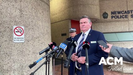 Stockton murder - police press conference | October 5, 2022 | Newcastle Herald