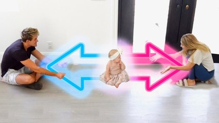 Testing Our Baby To See Who She Loves More... ＊Shocking results＊