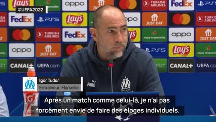 Groupe D - Tudor : "Je veux vraiment féliciter toute l'équipe"