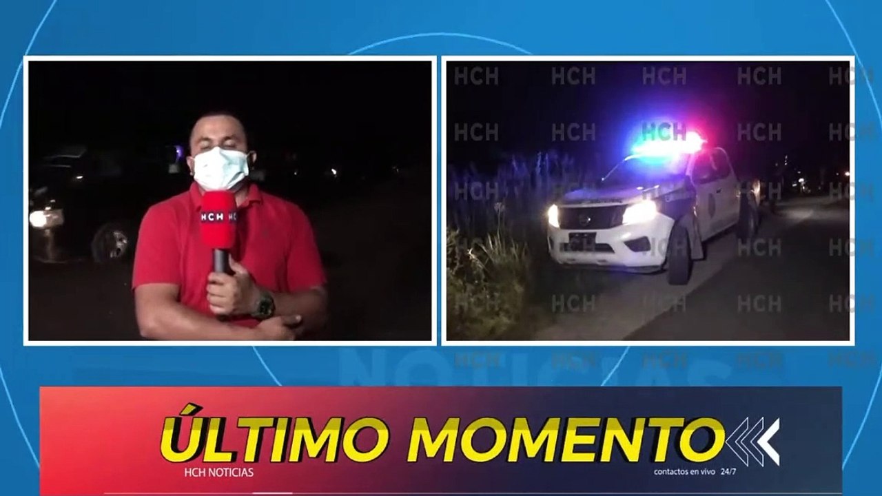 Fatal accidente vial deja una persona muerta en el sector de Ticamaya, SPS