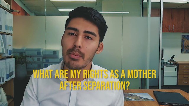 What Are My Rights As A Mother After Separation - Justice Family Lawyers Australia