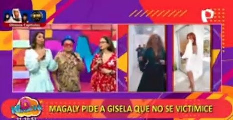 Metiche pierde el aire en vivo y no aguanta a Gisela Valcárcel