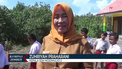 Halaman Sekolah Longsor, Kegiatan Belajar Mengajar Terganggu
