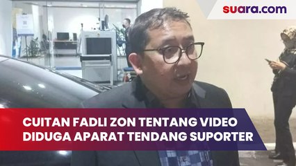Video Diduga Aparat Tendang Suporter di Tragedi Kanjuruhan, Fadli Zon: Brutal dan Tak Profesional