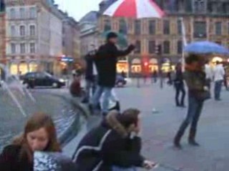 Freeze Party Flashmob du 14 mars à lille