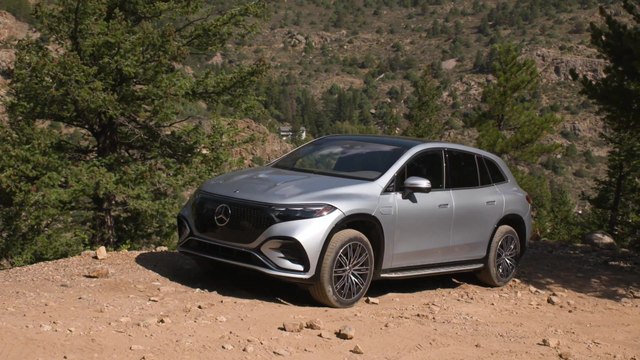 Der neue Mercedes-Benz EQS SUV - die Innenraummaße und die Variabilität