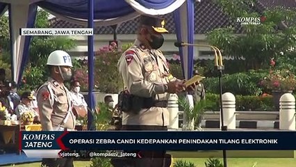 Operasi Zebra Candi Kedepankan Penindakan Tilang Elektronik