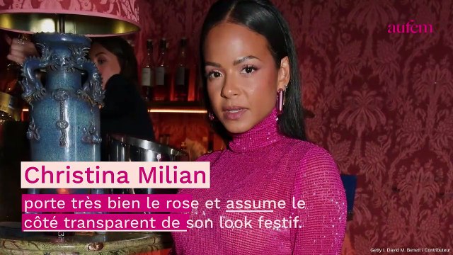 Christina Milian : elle dévoile ses formes dans un ensemble transparent